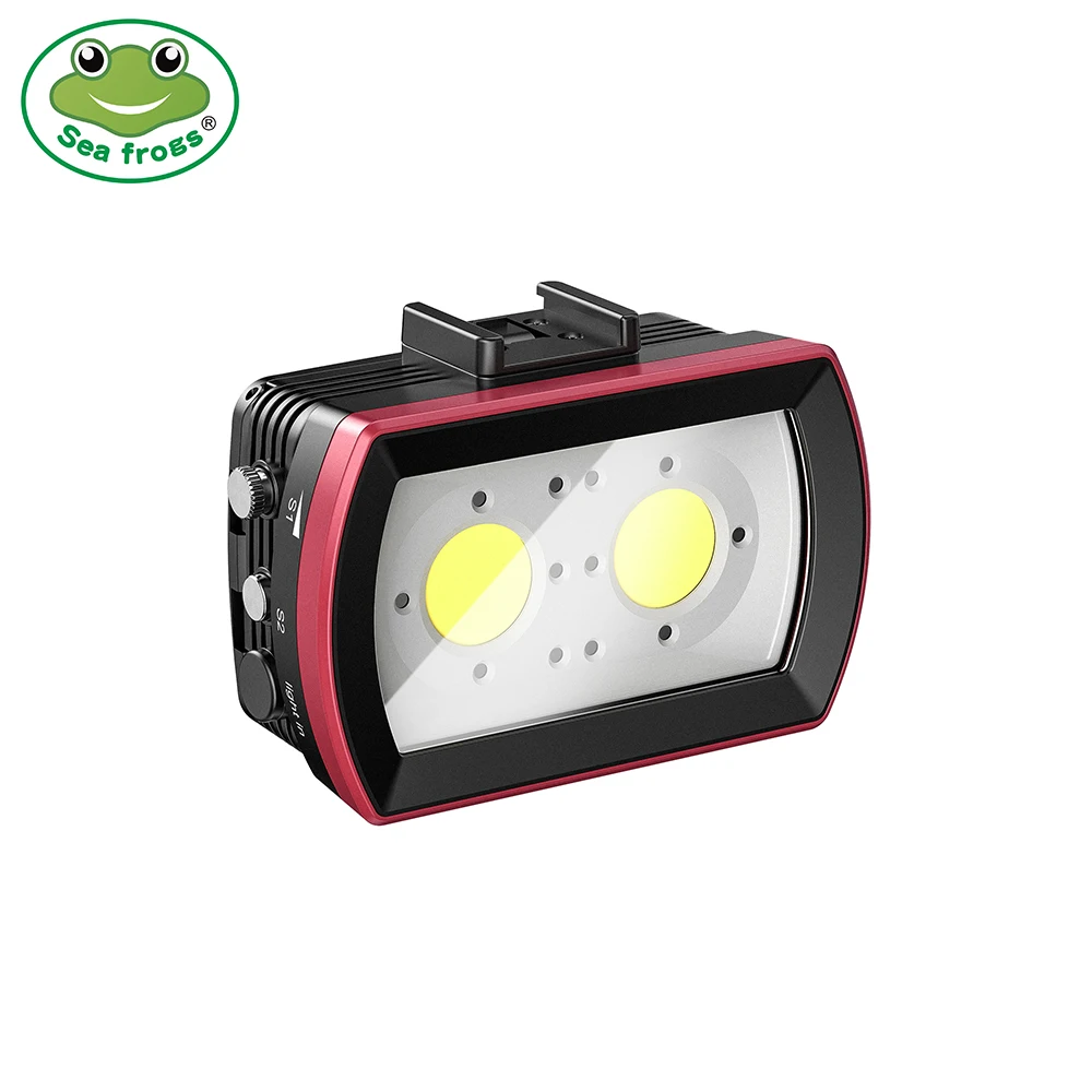 Seafrogs 3500LM Waterproof LED Camera Phone Fill Light Flash Underwater Diving Photography Lighting Accessory