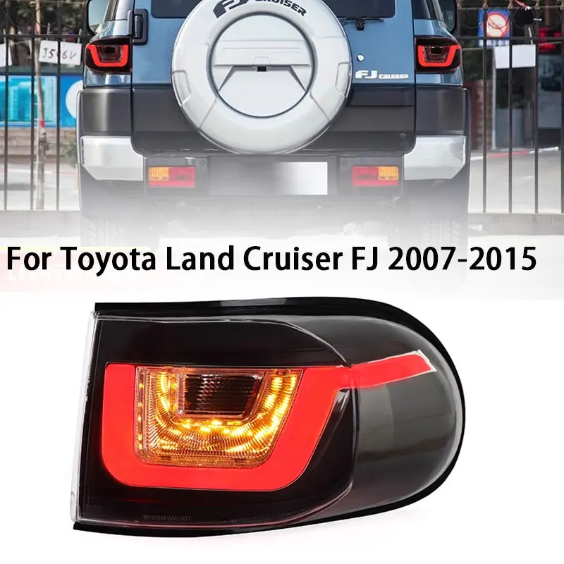 

Tail Lights For Toyota FJ Cruiser 2007-2015 Dynamic LED Turn Signal DRL Taillight Reverse Refit Car Lights Auto Tool Accessories