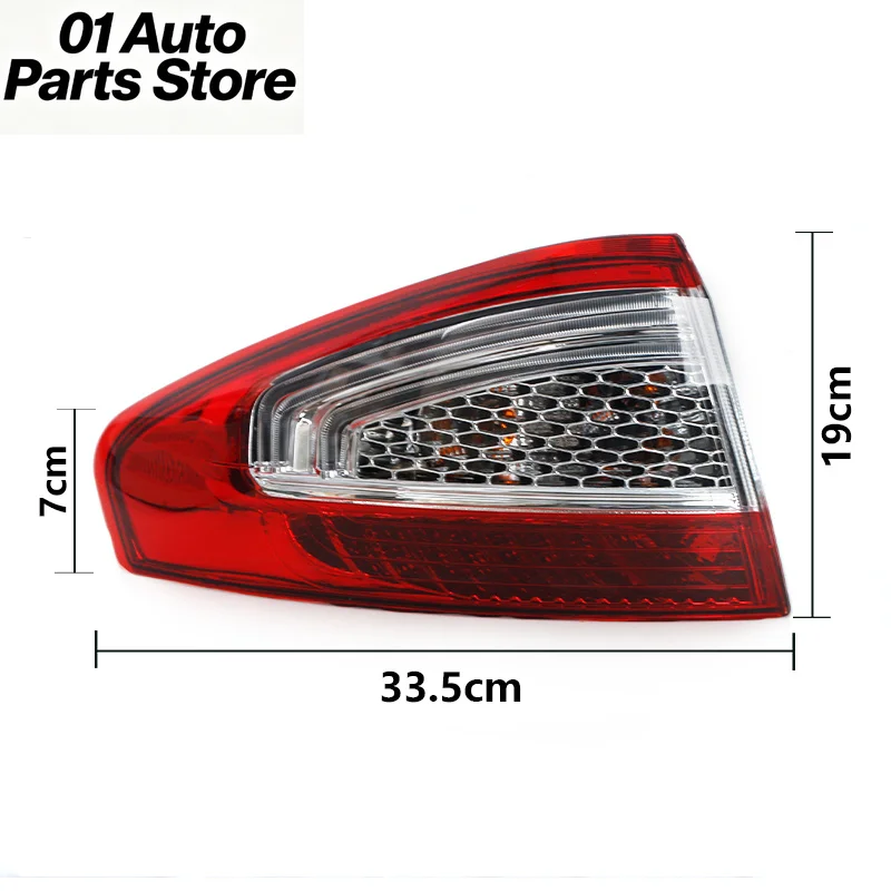Car Rear Tail Light For Ford Mondeo Fusion 2011 2012 Driving DRL Brake Stop Turn Signal Lamp Car Accessories view 4