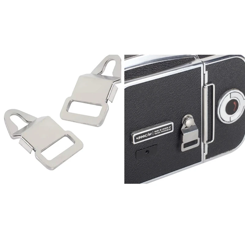 2pcs/set Camera Strap Clip Buckles for 500C 500cm 501cm Bronica Kiev Cameras