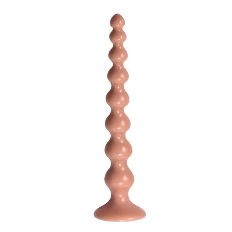 Extra Long Anal Opening Beads Silicone Anus Plug Massager Women Ass Fun Binding Erotic Expansion Physical Exercise Orgasmic