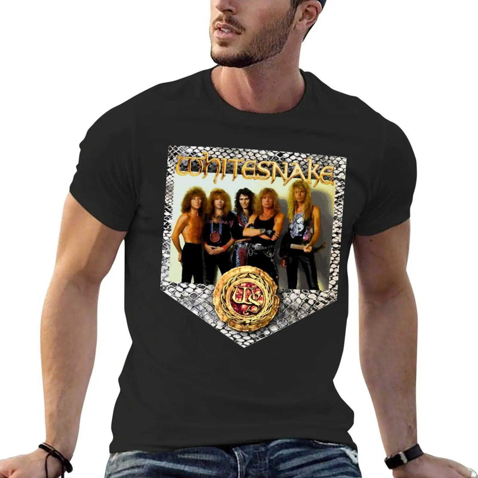 Whitesnake &x27;89 T-Shirt.png T-Shirt plus size tops aesthetic clothes oversized t shirt men