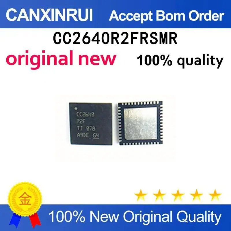 (5-100 pieces)New CC2640R2FRSMR CC2640 VQFN32 RF wireless transceiver microcontroller chip