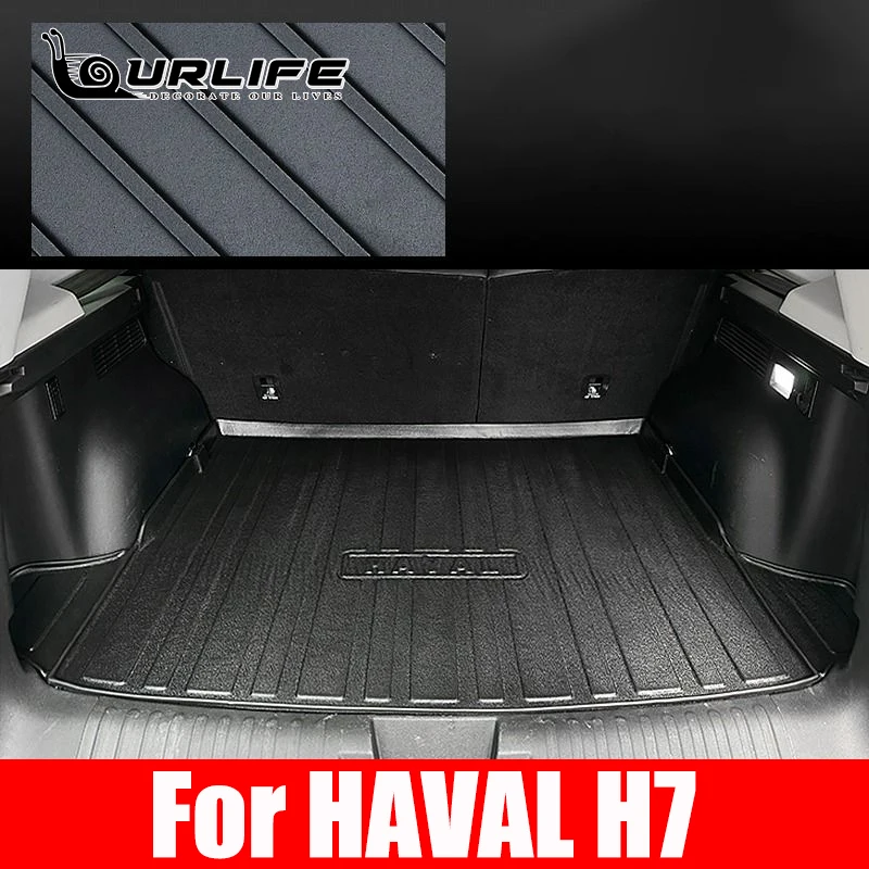 

For HAVAL H7 Floor Mat Car Trunk Mat TPE Waterproof Foot Mat Fully Covered