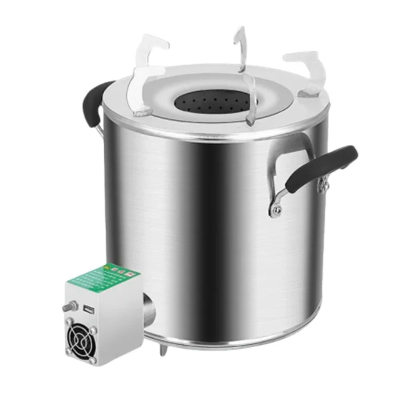 2025 Wood Stove Energy-saving Household Wood Gasifier Rural Smokeless  Picnic Outdoor Wood Stove