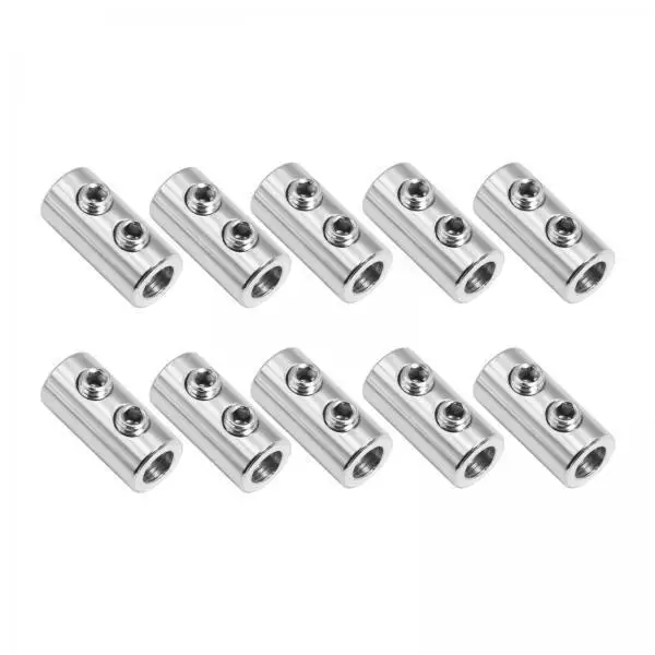 5x10 Pieces Wire Rope Clips Set Lock Cable Clamps Clip for Tent Banners Garage L