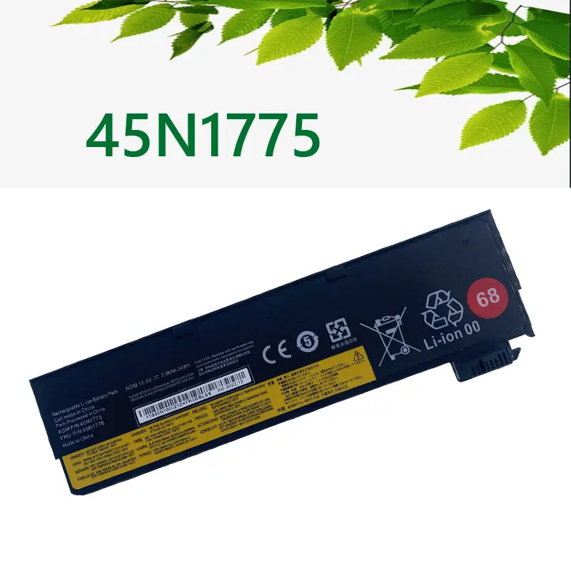 

45N1775 68 Laptop Battery For Lenovo Thinkpad X270 X260 X240 X240S X250 T450 T450S T440S K2450 W550S 45N1136