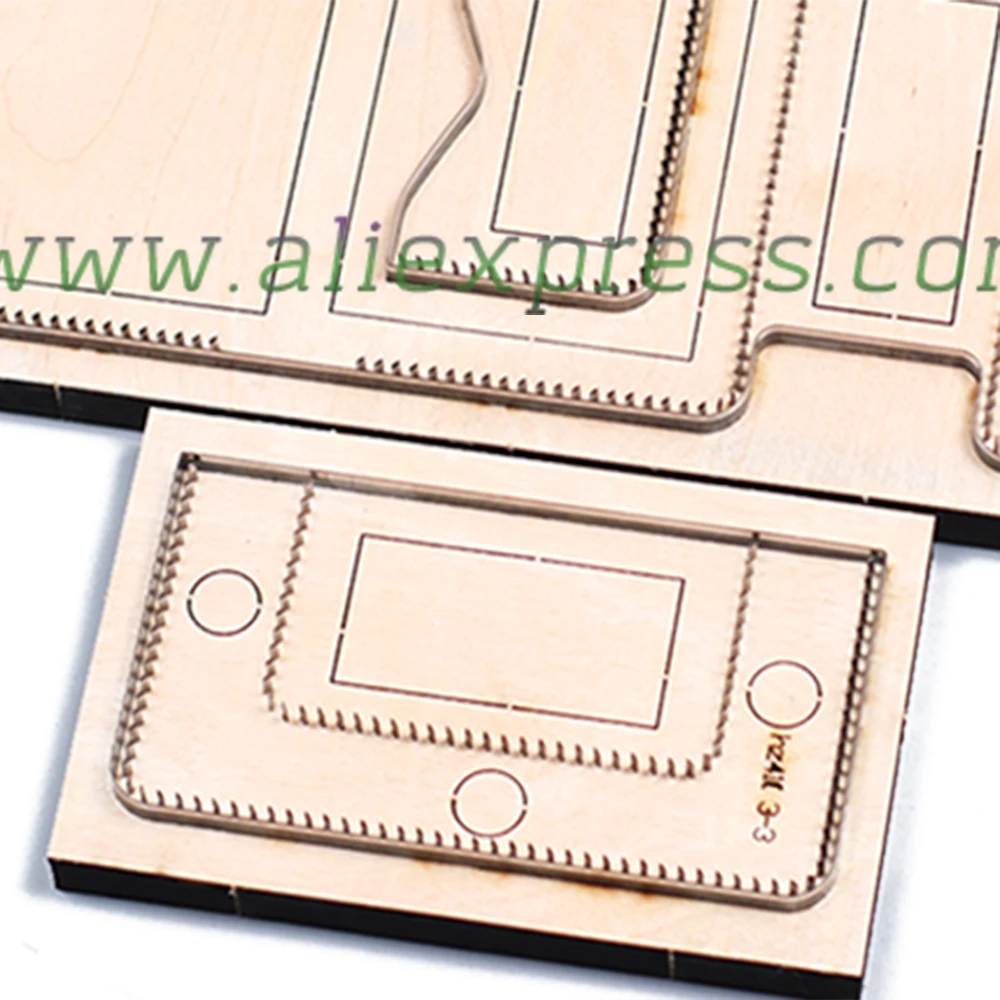 Knife mold for DIY leather craft passport notebook cover cutting dies 156x110mm view 6