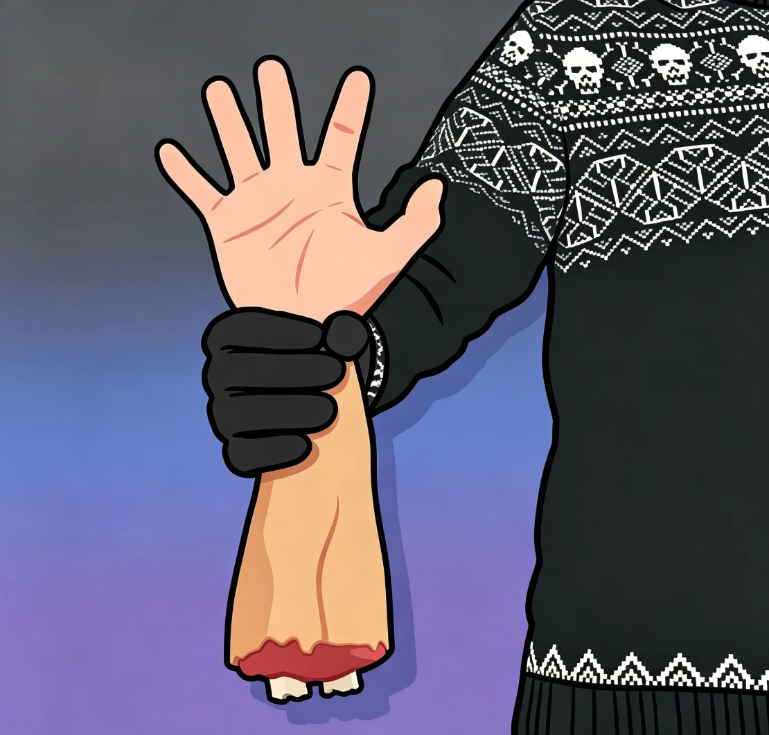 the-third-hand-magic-trick-fake-hand-broken-arm-illusion-horror-prop-close-up-stage-magic-comedy-gimmick-for-magicians