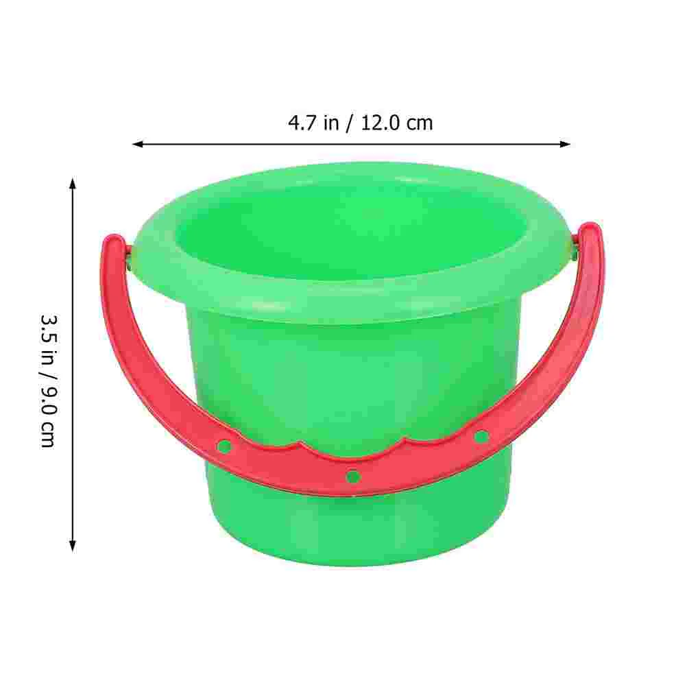 8 Sets Beach Bucket Digging Sand Toy Dredging Playing Kids Plastic Practical Child Outdoor Toys