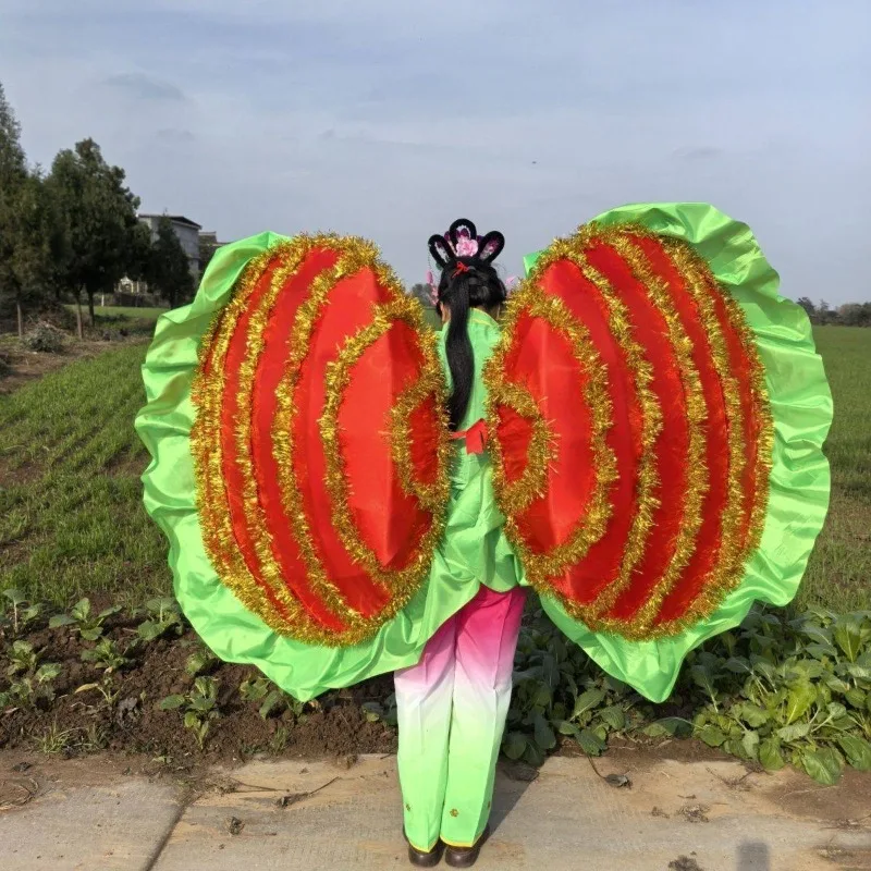 

Clam Dance Props Adults and Children Full Set of Seedling Dance Shehuo Performance Costumes