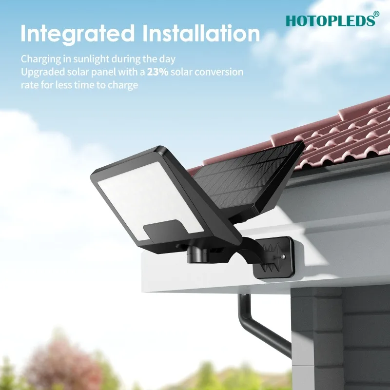Solar Outdoor Garden Lights Integrated LED Outdoor Road Engineering Lighting Floodlight Lawn Lights Cross-border
