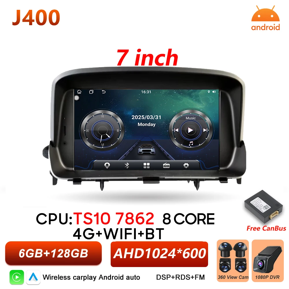 Autostereo Android 16 Radio voor Opel Mokka Vauxhall Mokka 2012 2013 2014 2015 2016 Carplay Video Multimedia Speler BT Head Unit