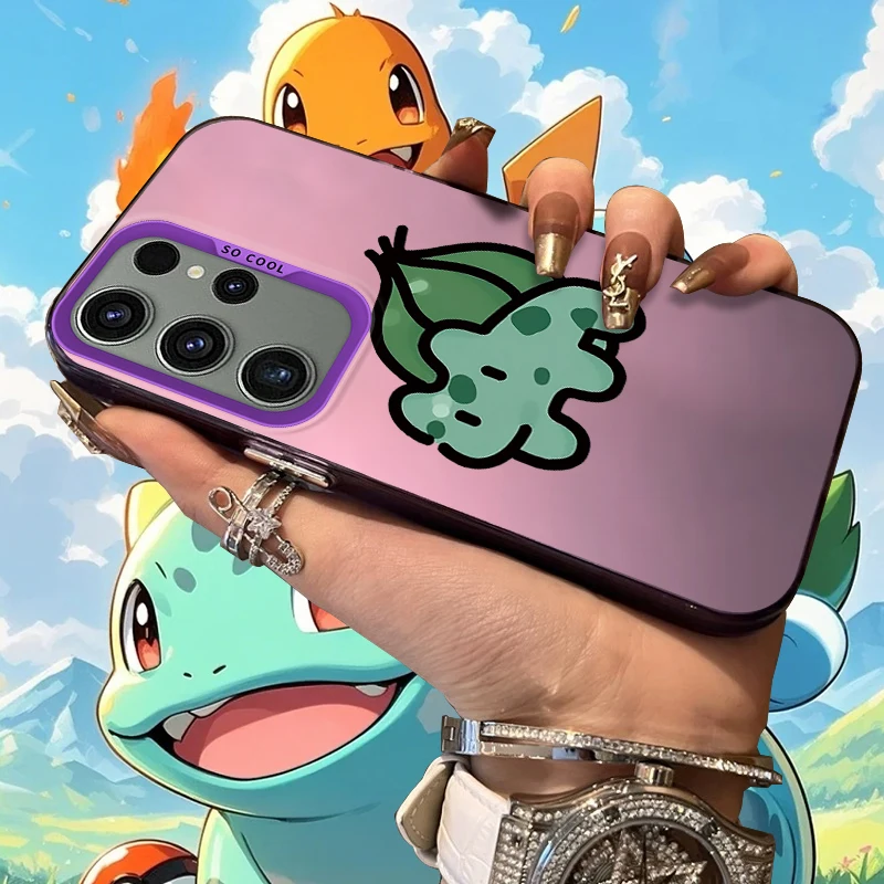 

Матовый чехол Gible Charizard для Samsung Galaxy S25 S24 S23 S22 Ultra S21 Plus S20 FE A73 A72 A71 A56 A55 A54 A53 Acrylic Cover