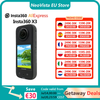 Insta360 X3 - Waterproof 360 Action Camera with 1/2\