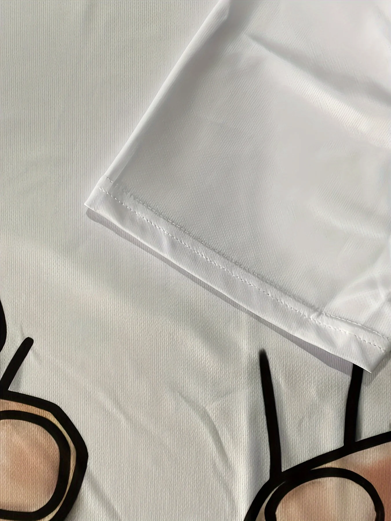 Lustiges Handgreif-T-Shirt für Herren, weiß, mit neuartigem Humor-Grafikdruck, Rundhalsausschnitt, kurzärmelig, lässiges Oberteil – Detail 1
