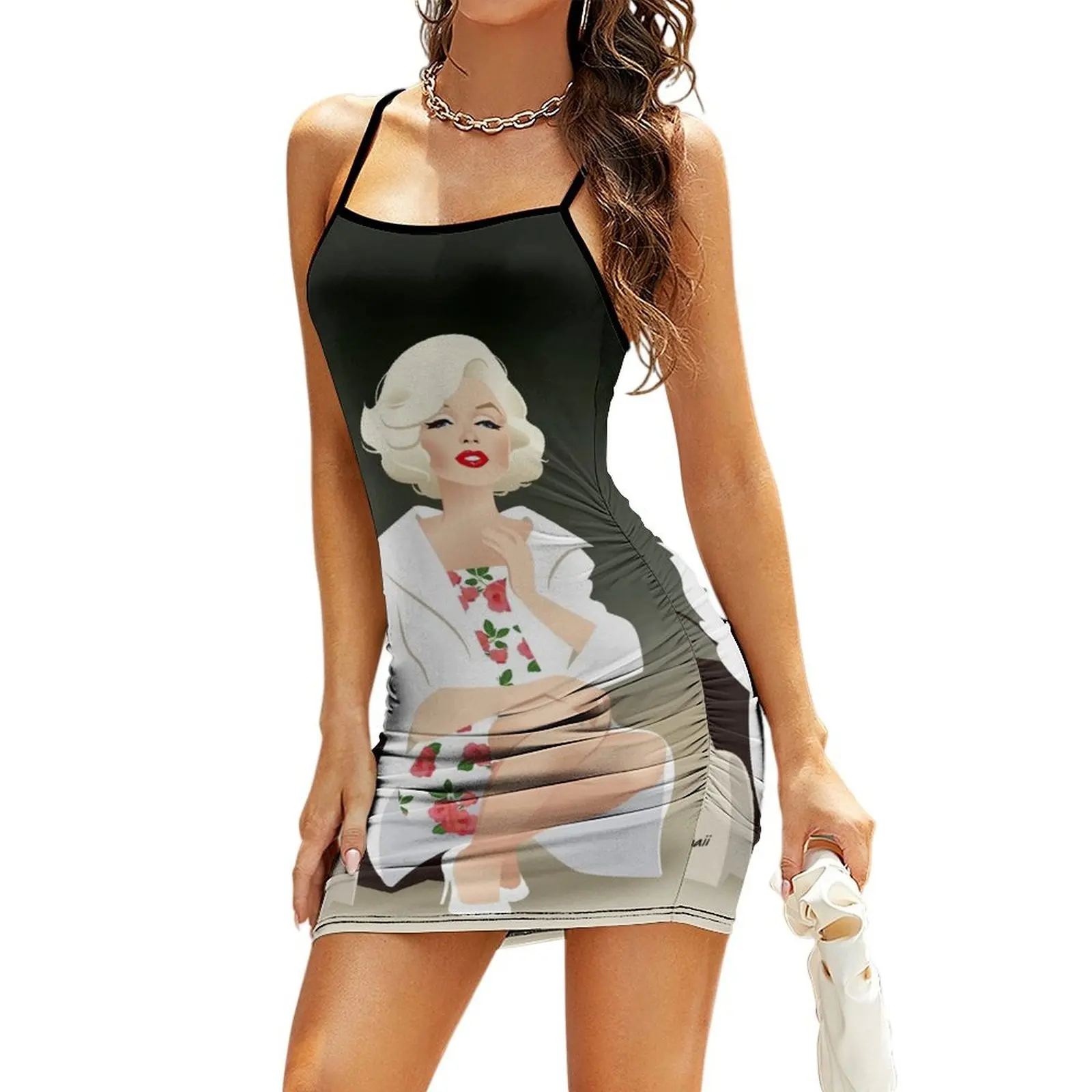 

White coat Sling Dress women's evening dresses 2026 festival outfit women cocktail dresses Bride dresses Dress