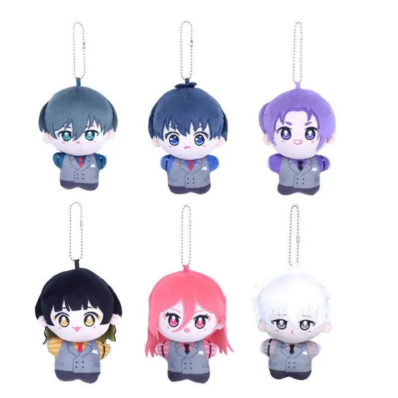 

Мультфильм BLUE LOCK Mikage Reo Chigiri Hyoma Bachira Meguru Nagi Seishiro Isagi Yoichi плюшевая кукла брелок сумка кулон игрушка в подарок