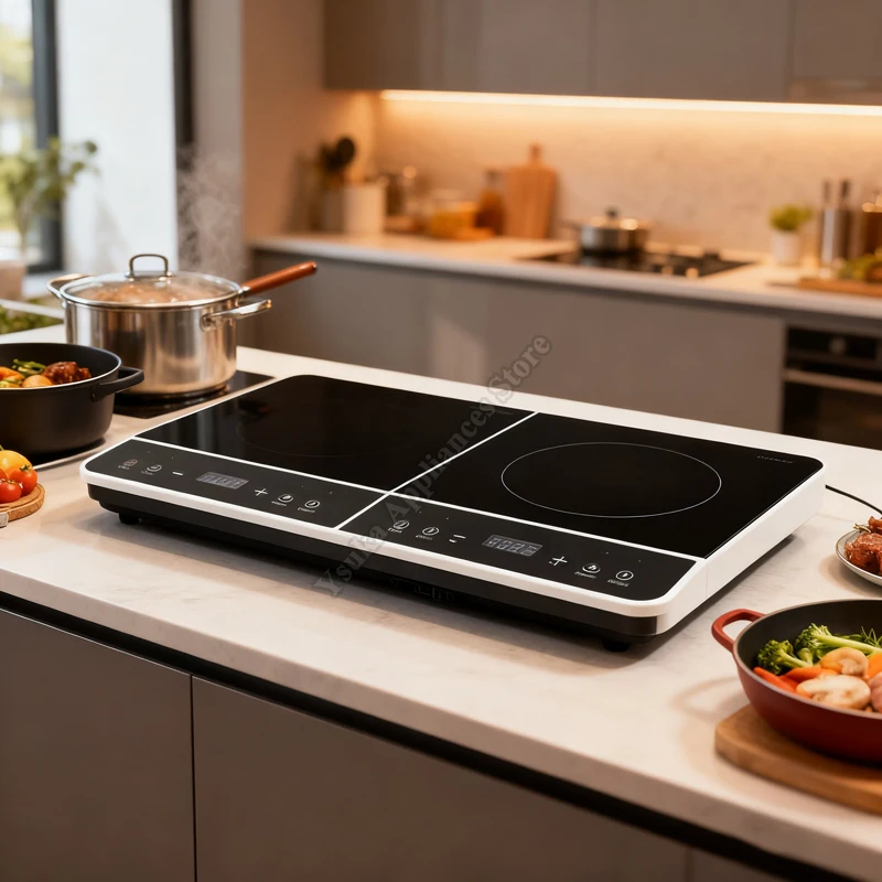 Double Burner Induction Cooker 4