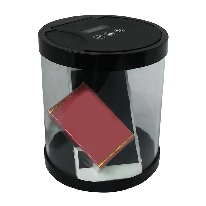 Container Multi Function Time Lock Box Bin For Toys Mobile Phones No Battery Black