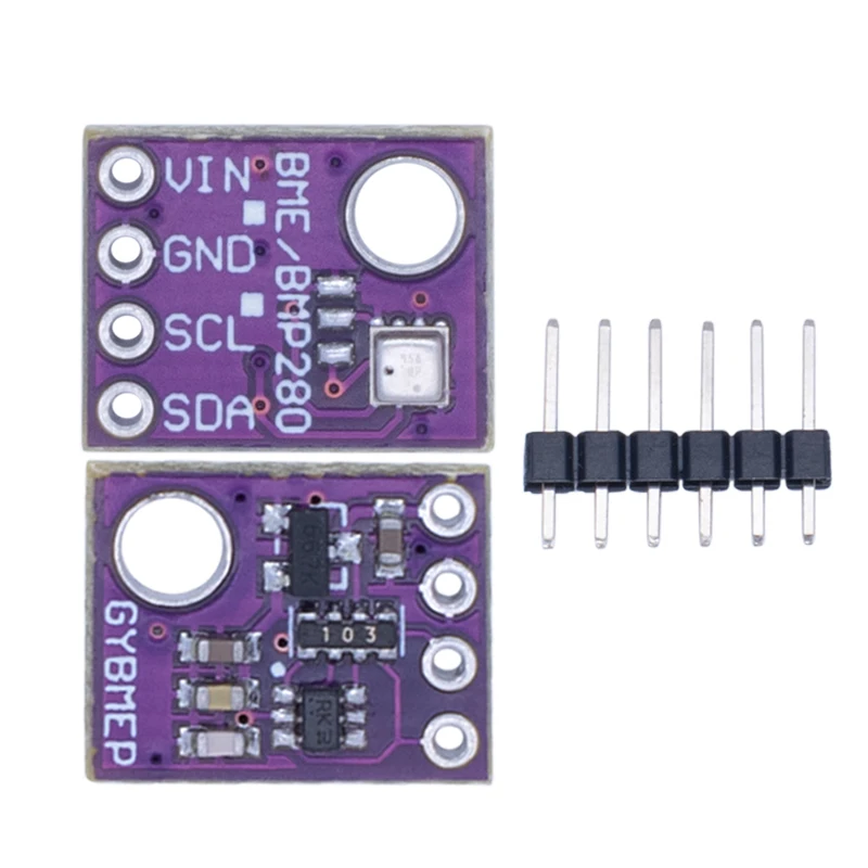 Oficjalny moduł czujnika GY-BME280-3.3 BME280 5V 3.3V cyfrowy czujnik temperatury, wilgotności i ciśnienia barometrycznego I2C SPI 1.8-5V — zdjęcie produktu 5