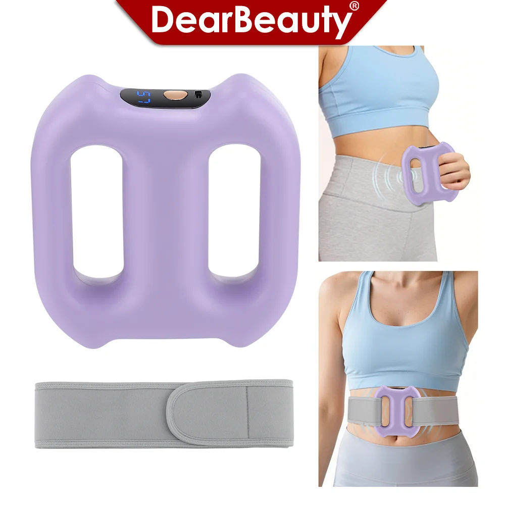 Multi-Function Electric Fascia Ring Full-Body Vibration Massager Fitness Shaping Fat-Burning Equipment Deep Tissue Massage