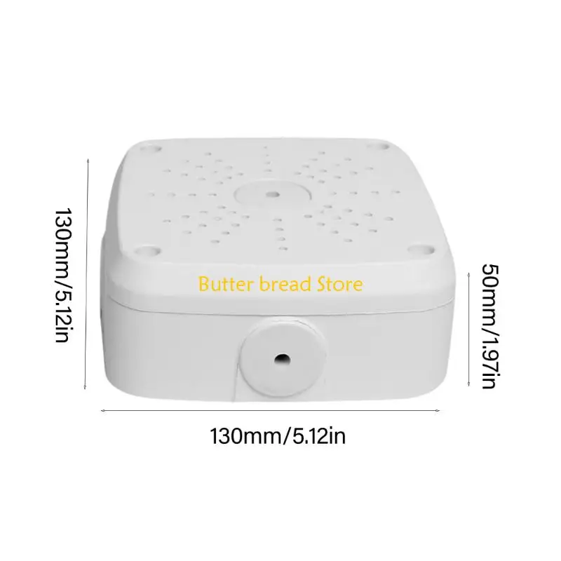 W89C Gabinete quadrado plástico forte à prova d'água para gerenciamento cabos à prova d'água