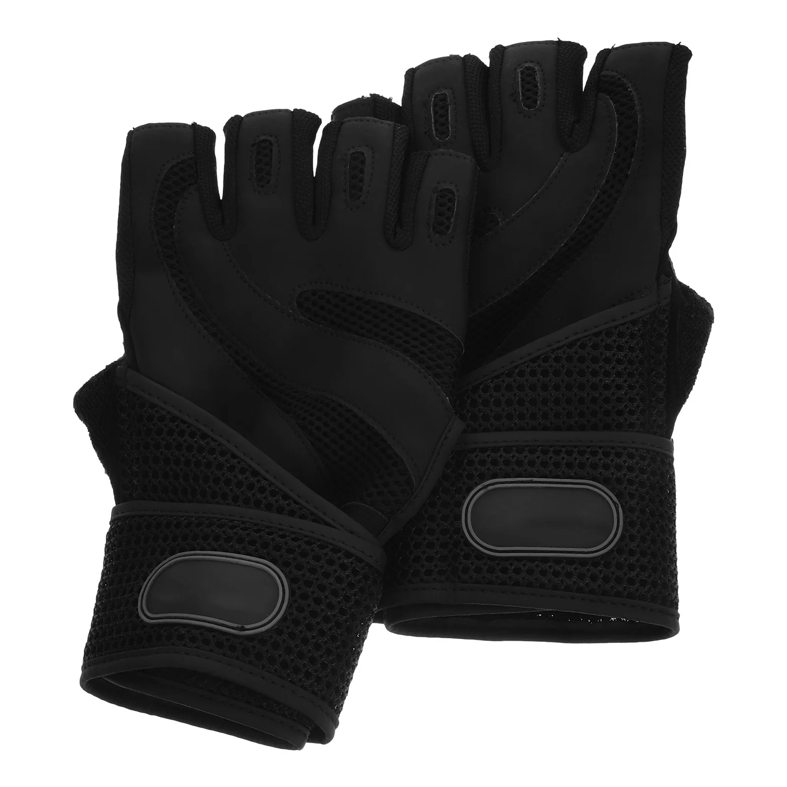 

Adults Professional Gym Gloves Breathable Protective Half Finger Weightlifting Yoga Fitness Durable Exquisite Workmanship Size M