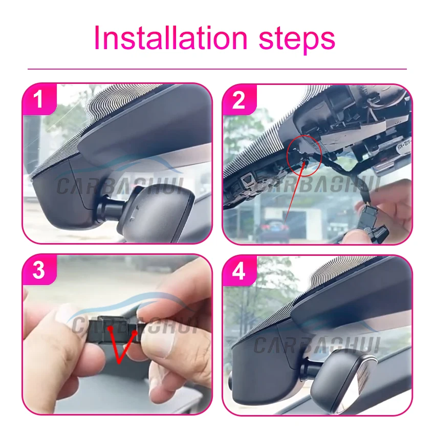For Audi A1 A3 A4 A5 A6 A7 A8 Q3 Q5 Q7 RS7 TT B5 B6 B7 B8 B9 8V C5 C6 C7 8P 2016~2026 Dash Cam Car DVR Driving Recorder HD 2160P