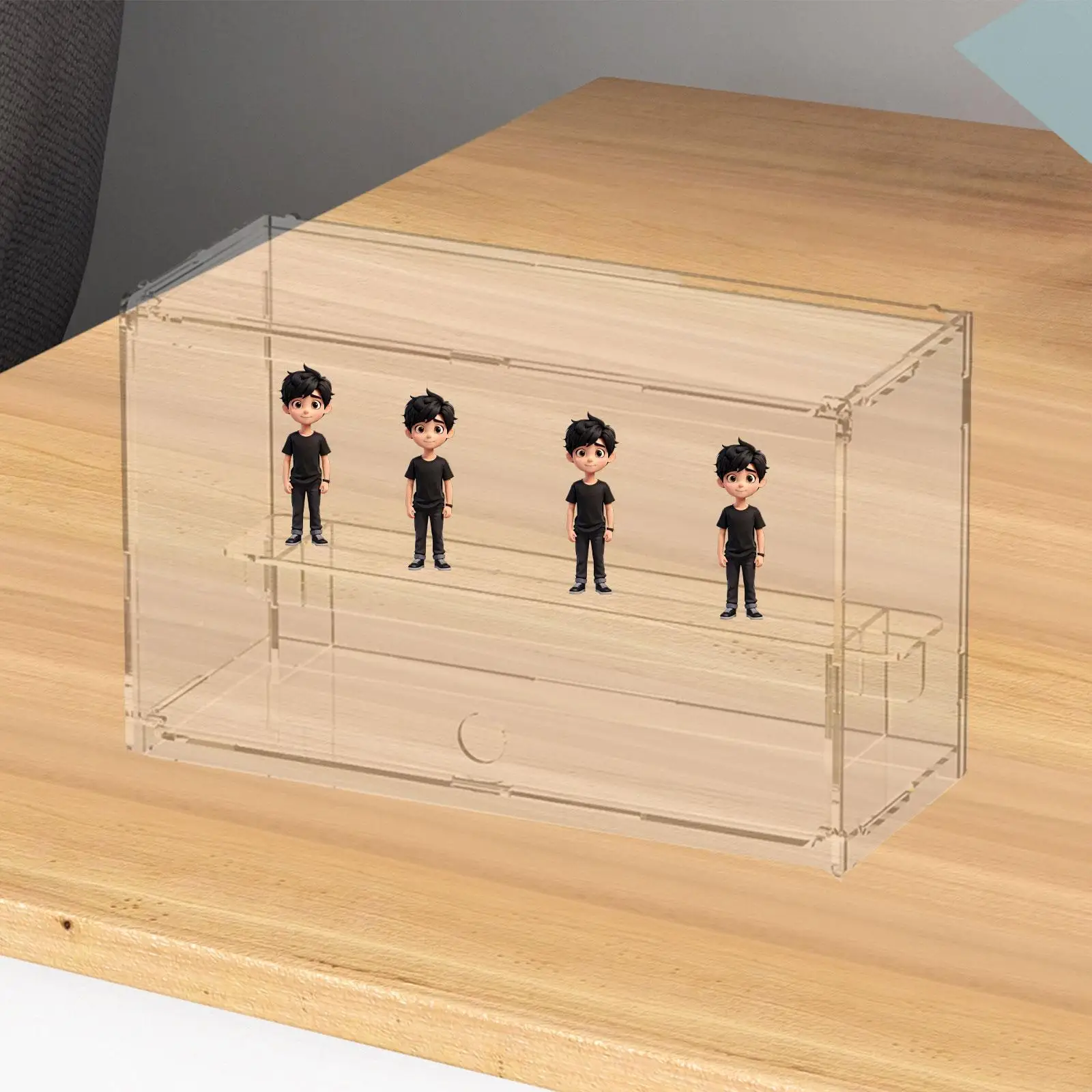 Présentoir Transparent modèle vitrine avec étagère figurine vitrine figurines transparentes présentoir pour salon