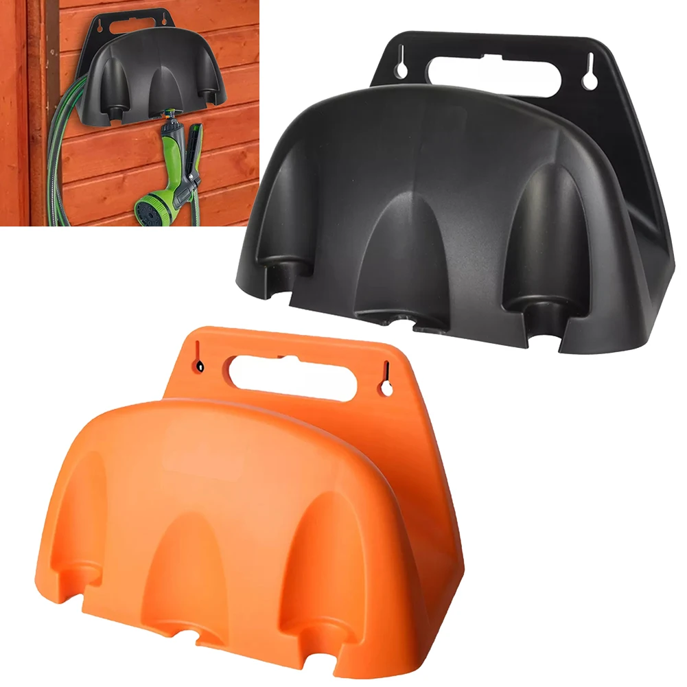 Wall Mount Hose Bracket Garden Hose Pipe Storage Holder Garden Irrigation Hose Pipe Hanger Pipe Winding Frame