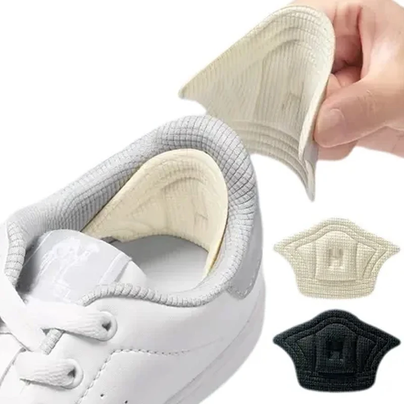 2Pcs Feet Inserts Insoles Heel Protector Sticker Insole Shoe Pad Foot Heel Cushion Pads Sports Shoes Adjustable Antiwear
