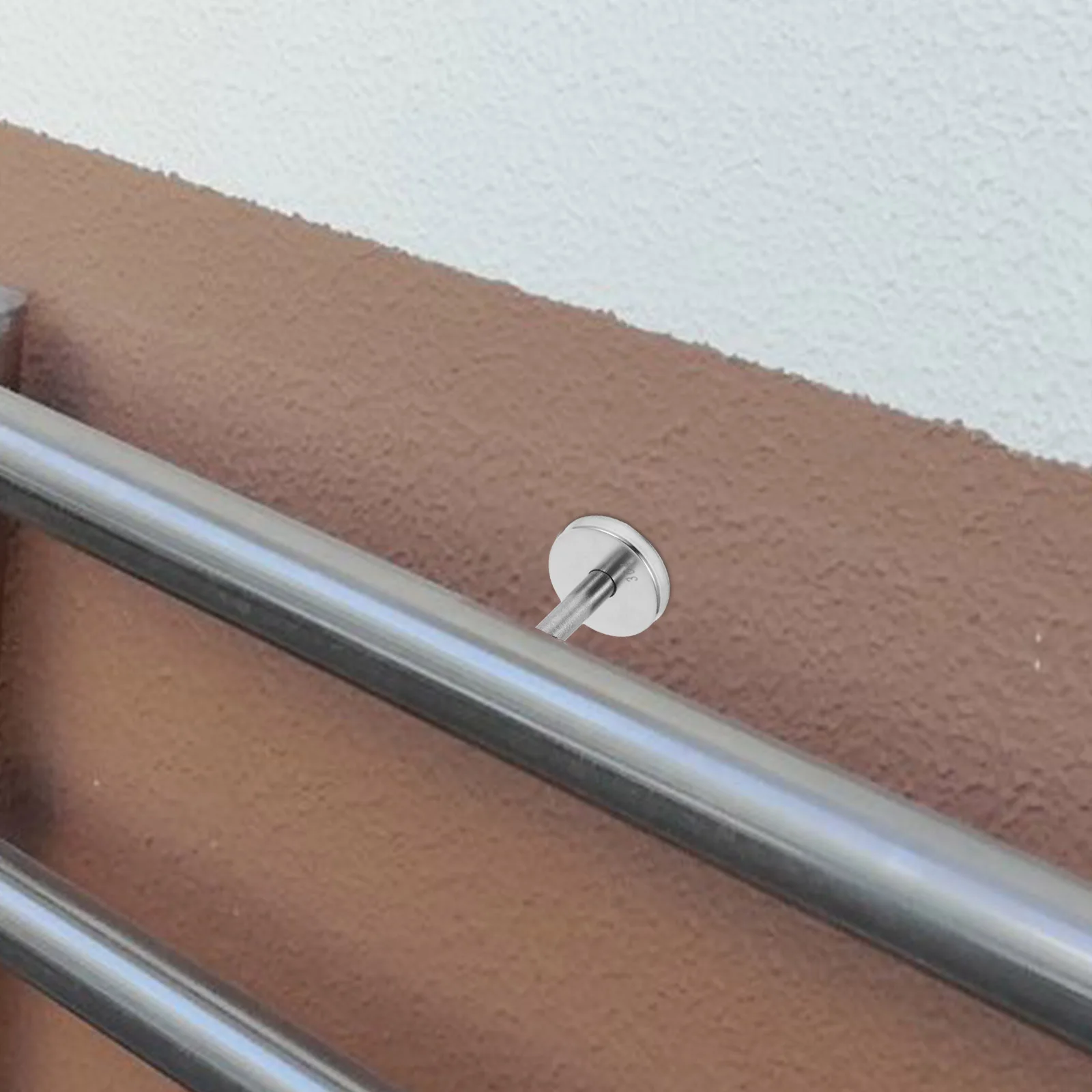 الفولاذ المقاوم للصدأ درابزين قوس الحائط حامل داخلي في الهواء الطلق الدرج حامل دعم درابزين الملحقات الدرج #3