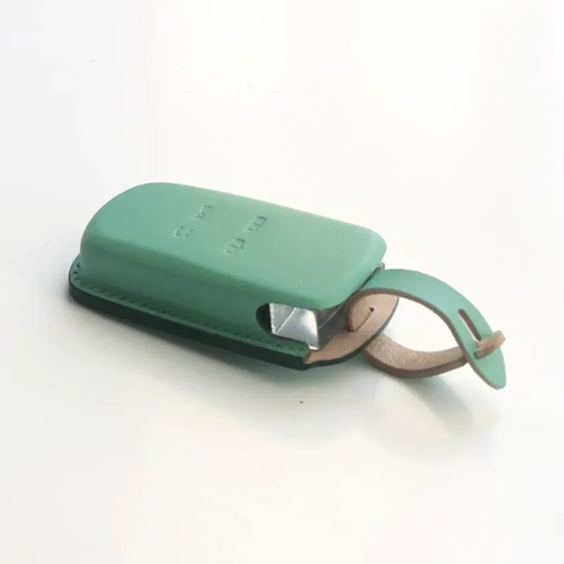 for Aston Martin DBS DB9 V8 VANTAGE Crystal Leather Handmade Custom Premium Key Case