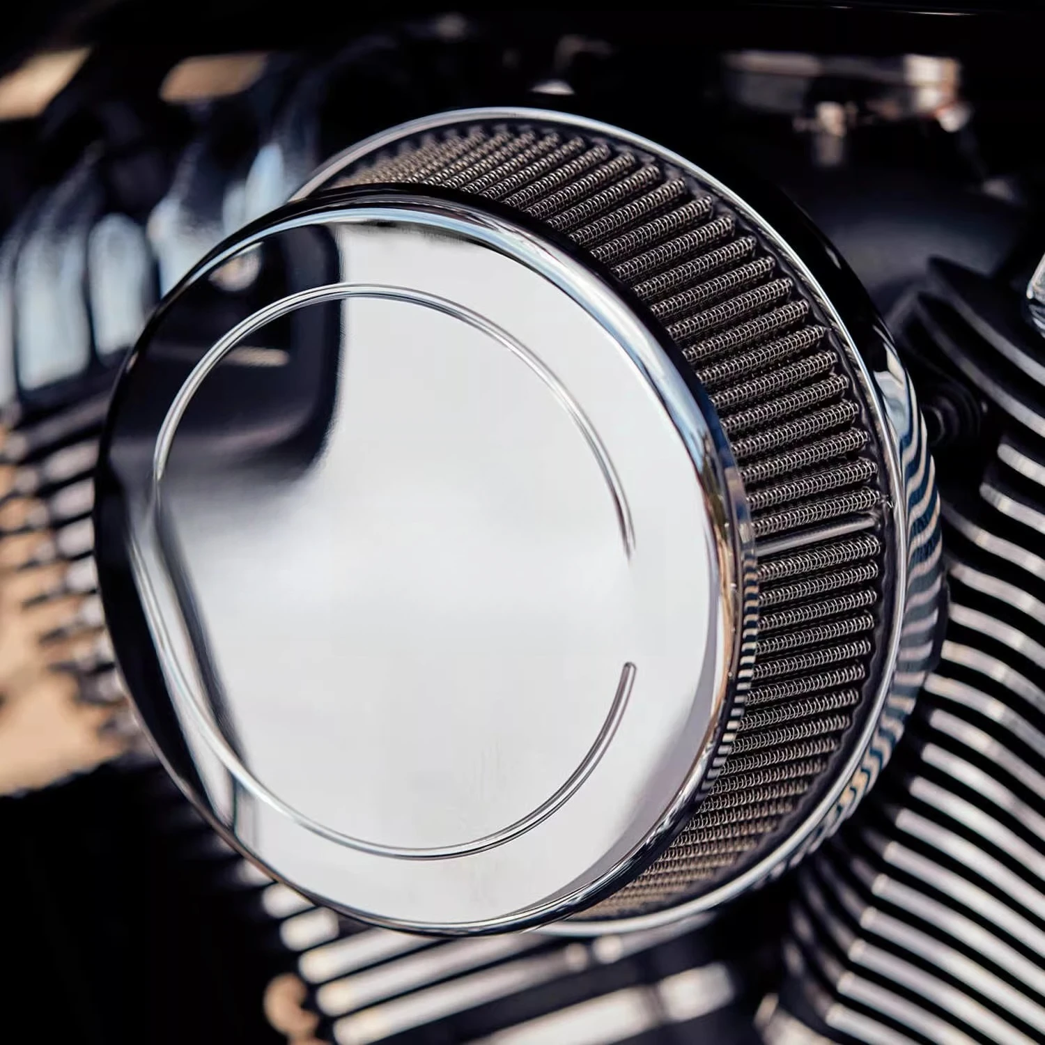 Air filter high flow, intake chieftain filter element modified first-order, performance modified high flow filter