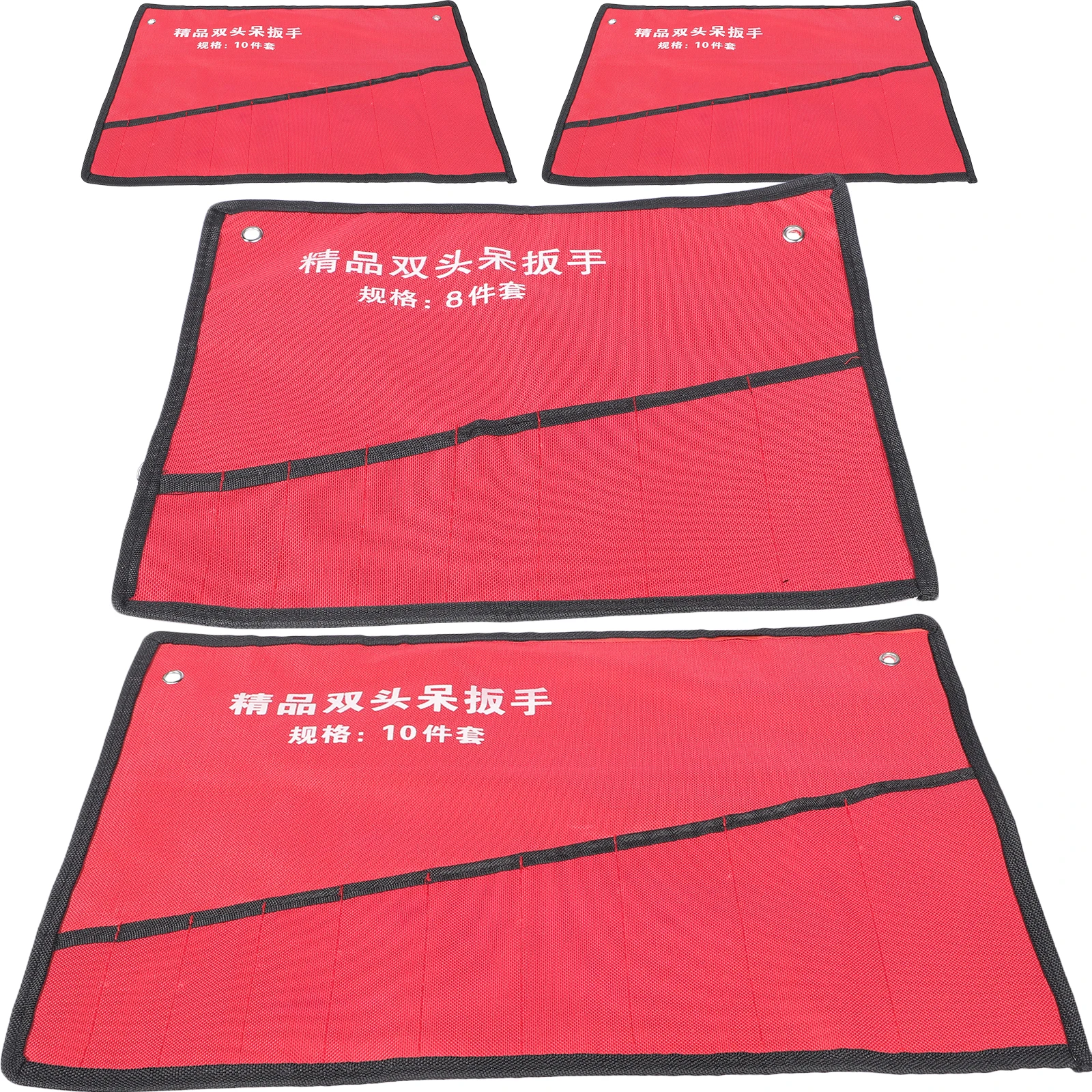 

4Pcs Wrench Roll Oxford Cloth Tool Storage Bag Hanging Pouch Organizer Repair Utility Pliers Screwdriver Electrician Tool Holder