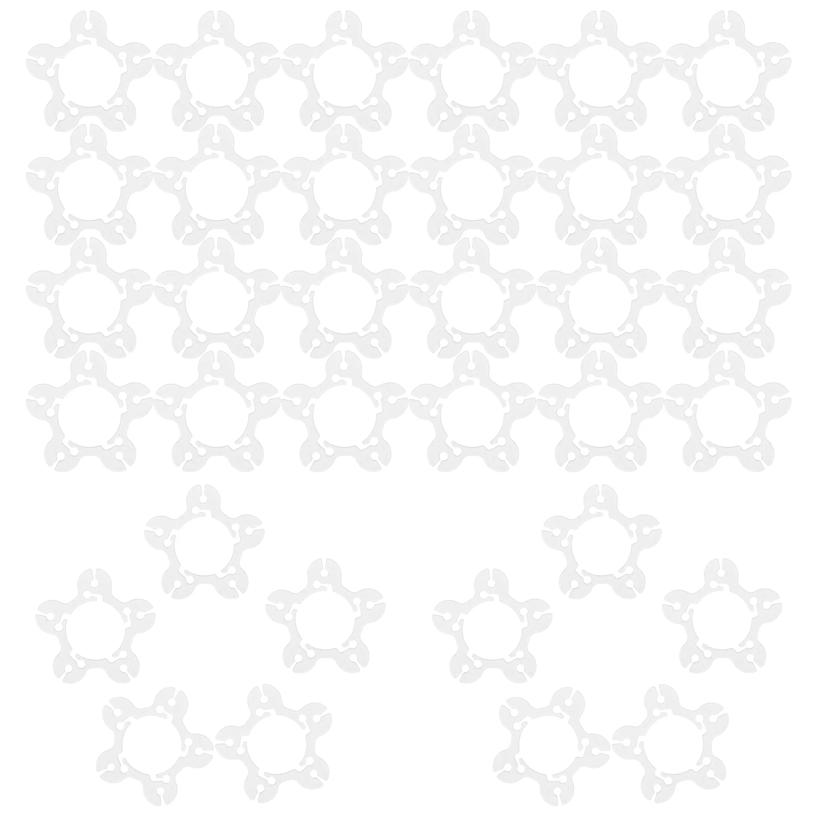 

100 Pcs Balloon Accessories Plastic Arch Folders Clips Buckle Ties Rings Connectors Garland Party Supplies Wedding Birthday