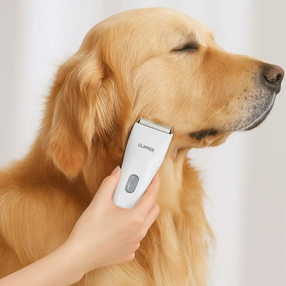 

Practical Professional Pet Electric Hair Clippers Waterproof USB Charging Pet Hair Trimmer Silent Dog Hair Clipper Pet Salon