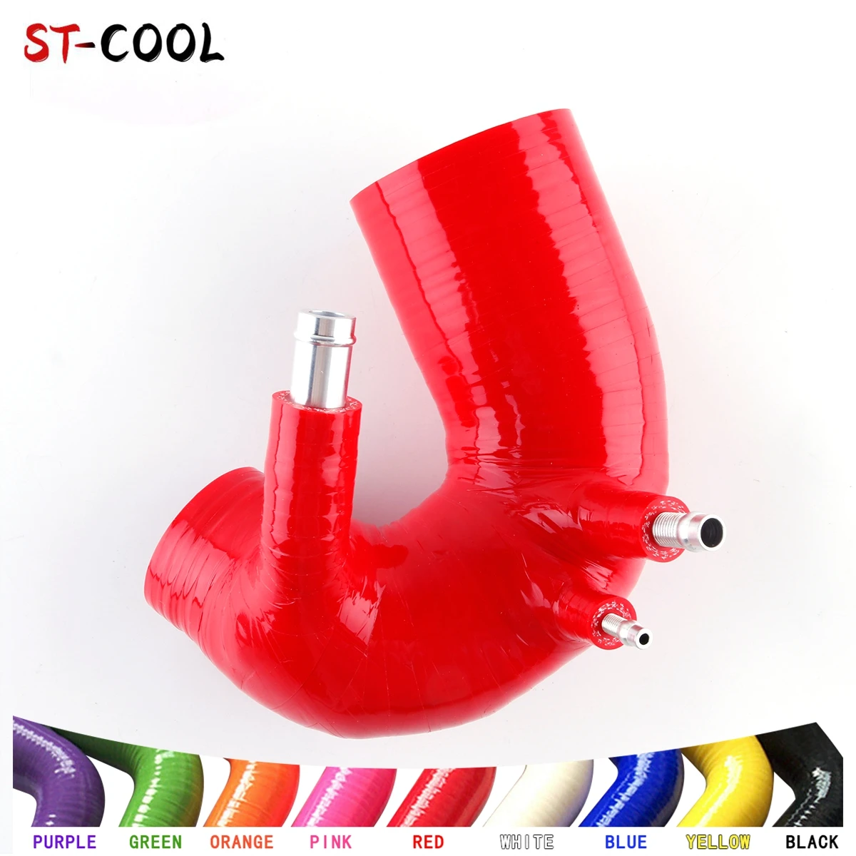 

For Abarth 500 595 695 T-JET Engine 1.4L With Garrett 1446 Turbo Competizione / Turismo /Esseesse Intake Hose Tube 1Pc 10 Colors