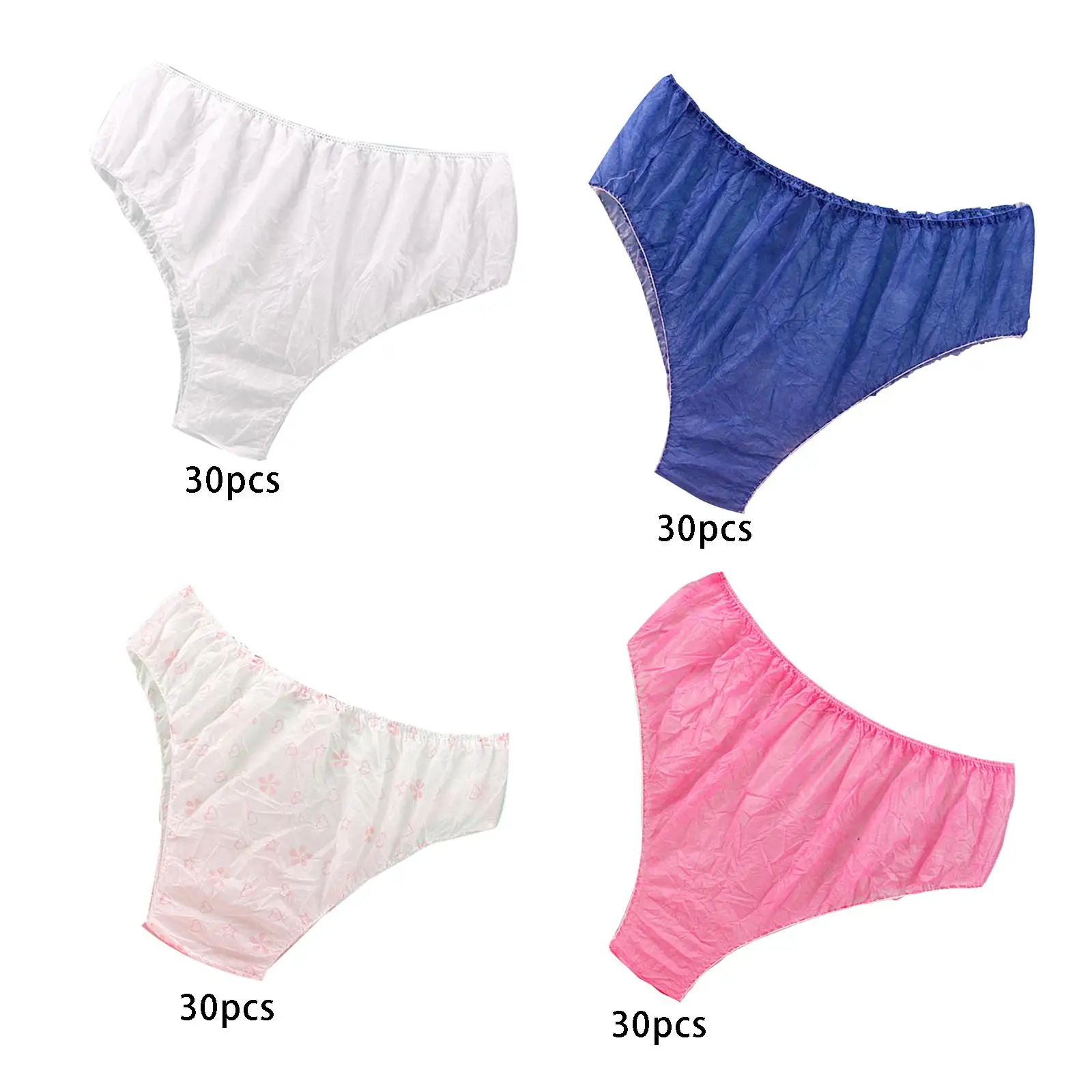 Disposable , Non Woven Fabric Panties, for Salon During Menstrual Days Massage