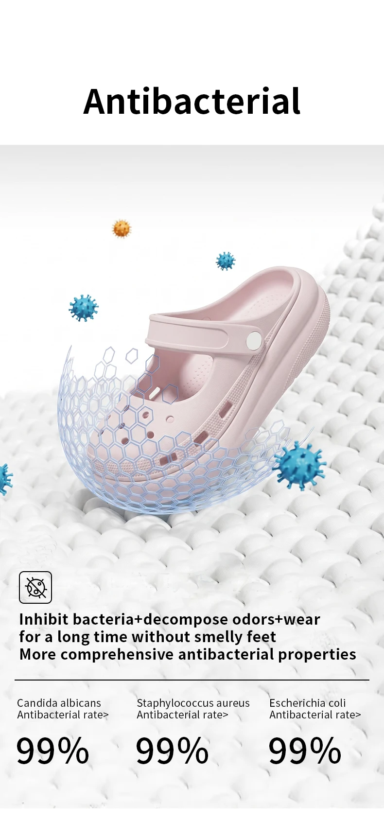 SHAJI Neue Damen EVA Clogs mit geschlossener Zehenpartie, rutschfeste, weiche Sommer-Slipper für drinnen, zu Hause, draußen, am Strand, für Paare, lässige Slides – Detail 7