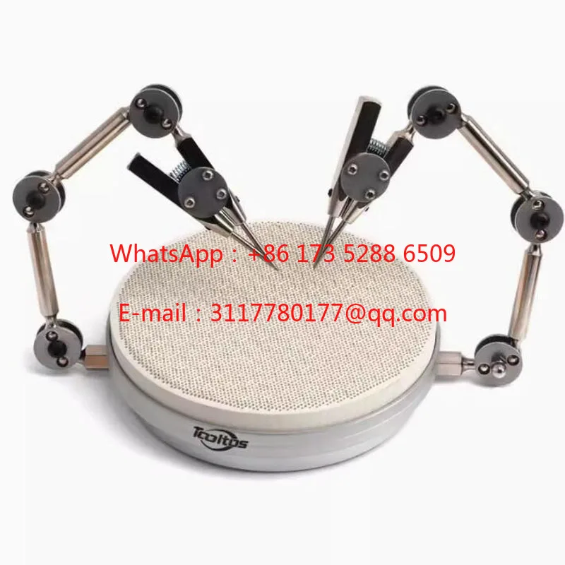 WAP01  Adjustable double-arm clamp Universal rotating honeycomb welding table Rotable basic jewelry welding auxiliary tools
