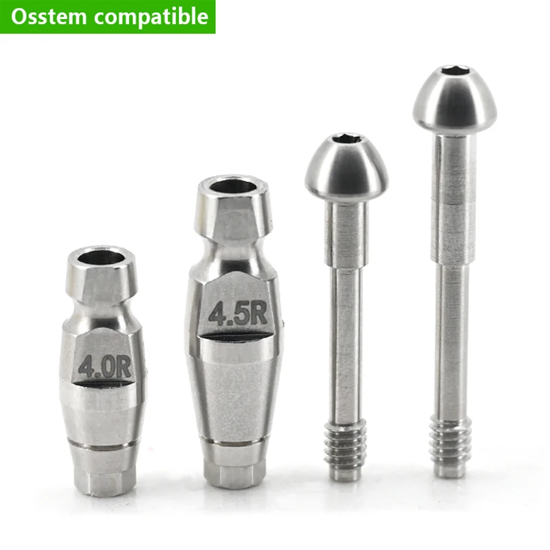 

For Osstem Closed Tray Impression Coping Fixture Transfer Dental Implant Lab High Precision CNC Machined OEM ODM Stock 24h Ship