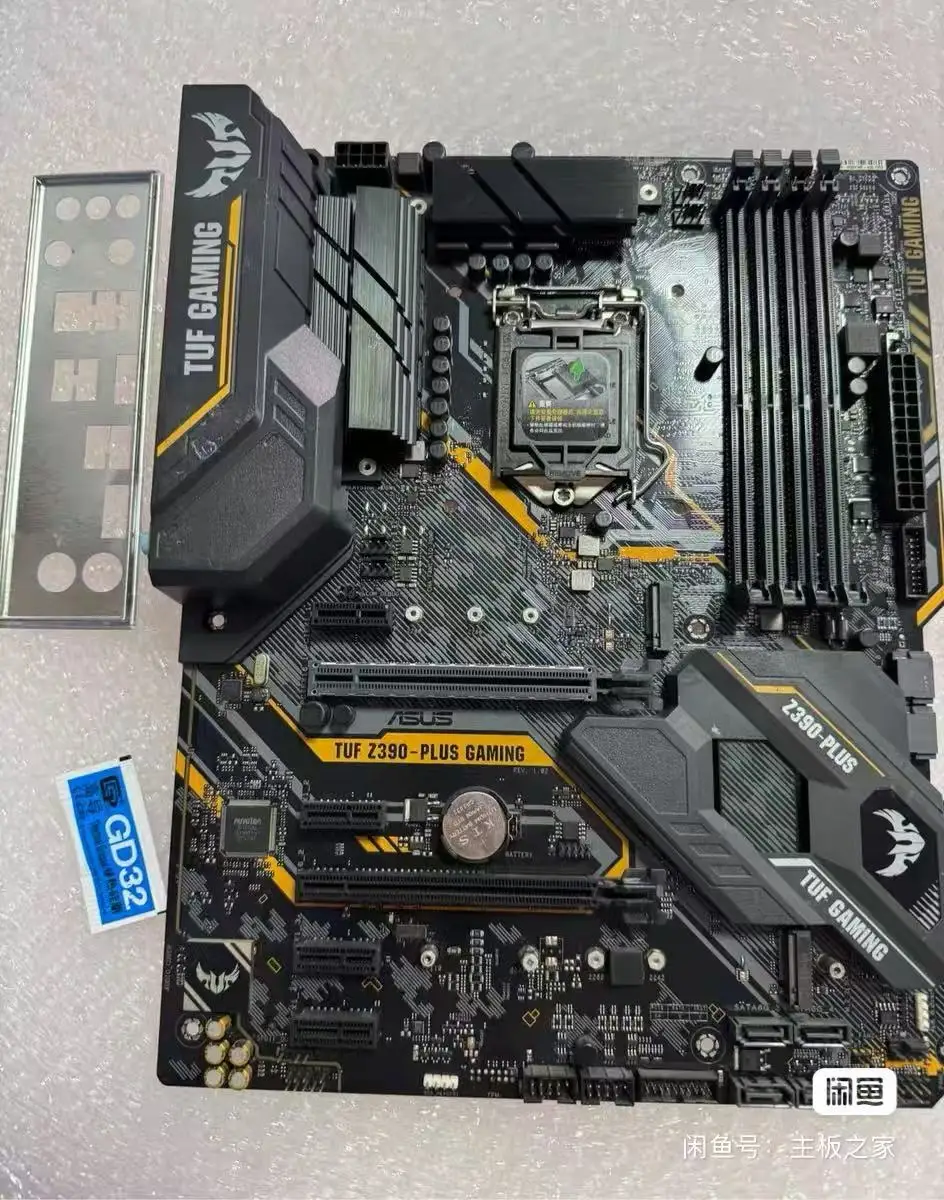 ASUS Z390-Plus Gaming motherboard LGA1151 socket, supports 8th/9th generation Intel Core processors, DDR4 four-slot, dual M.2