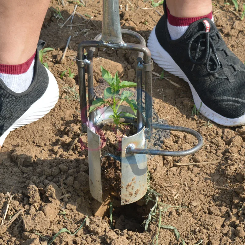 زراعة شتلات الذرة اليدوية الرخيصة للمزرعة/حفر تربة الذرة اليدوية وثقب الناخس/أدوات نقل شتلات الزهور النباتية