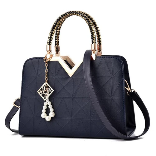 Bolso de mano de diseño de lujo para mujer, bolsos cruzados de marca a la moda de cuero PU, bandolera de hombro de gran capacidad, bolsos de compras de viaje