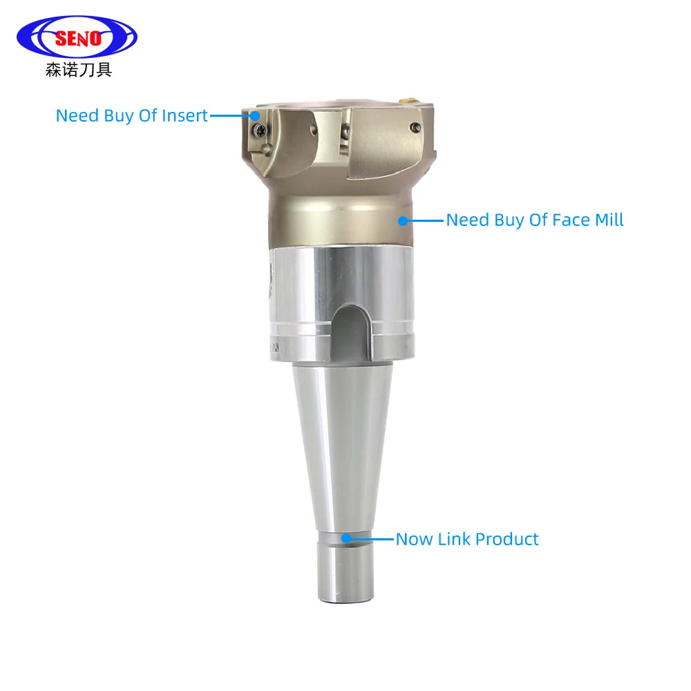 NT30 NT40 FMB22 FMB27 FMB32 FMB40 Mặt Dao Phay Nhà Ở Adapter Cấp Cối Xay Nt Fmb Dụng Cụ M12 M16 Cho máy CNC Dụng Cụ