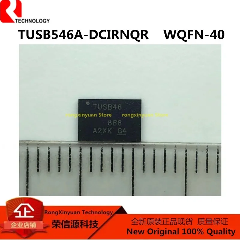 2-5pcs TUSB546A-DCIRNQR TUSB46  TUSB546A TUSB546A-DCI WQFN40 USB Type-C DP ALT Mode Linear Redriver Crosspoint Switch 100% New