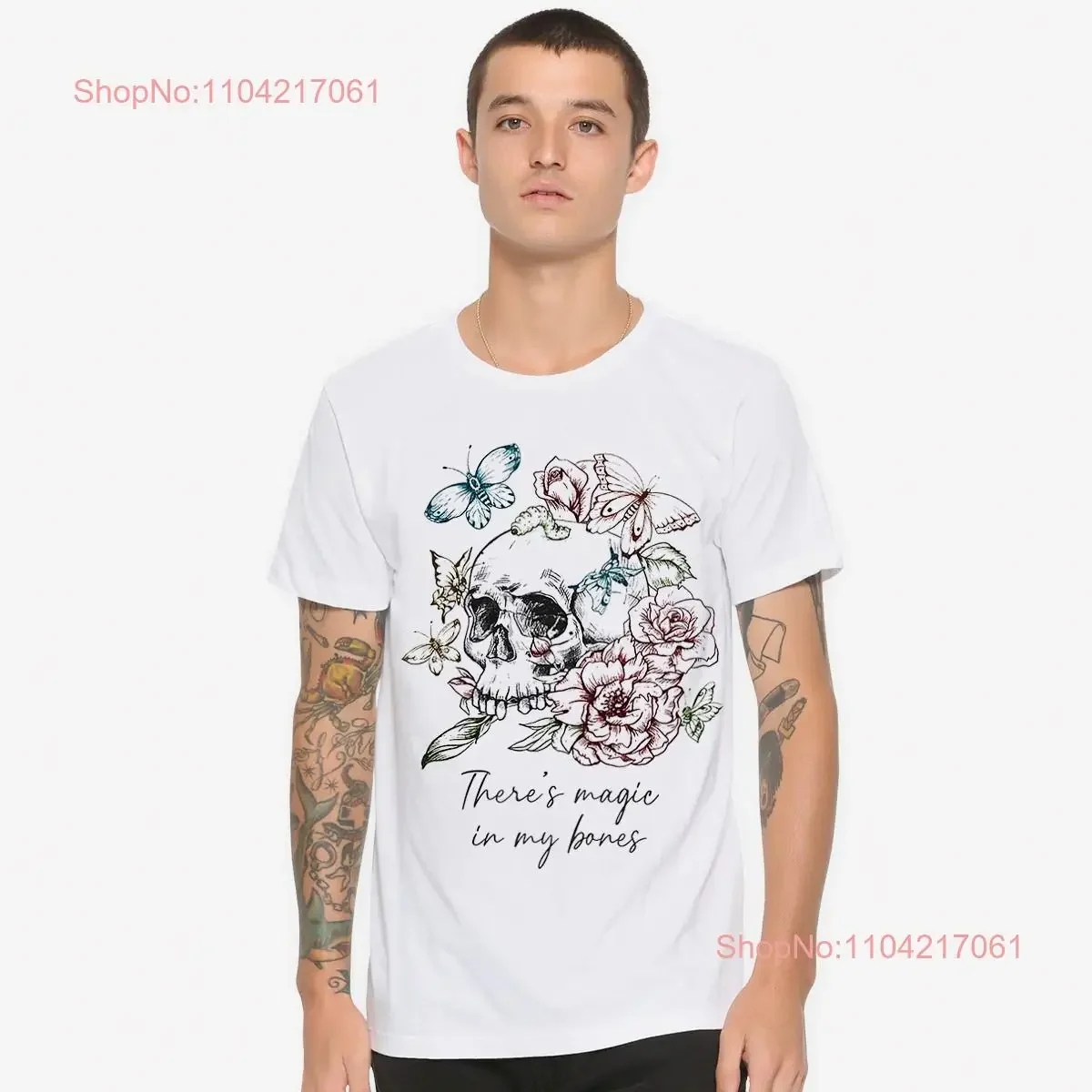 

Футболка Imagine Dragons There's Magic In My Bones, хлопковые размеры MSC 520030 Винтажная стираная универсальная мягкая дизайнерская одежда унисекс