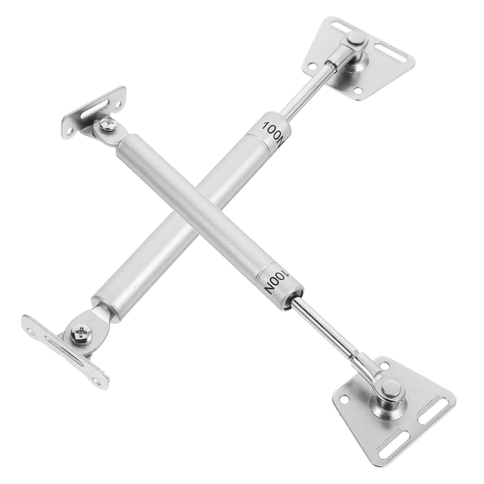 2 Pcs Pneumatic Rod Closure Cover Support Lift Cushioning Buffer Telescopic Gas Strut Hydraulic Pressure Hinges